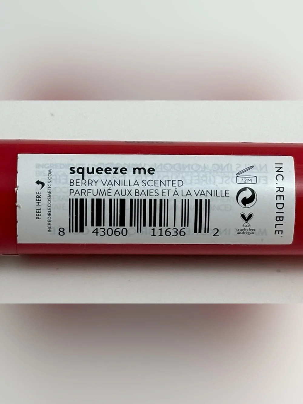 INC.redible Jammy Lips - Squeeze Me Coral Lip Balm
